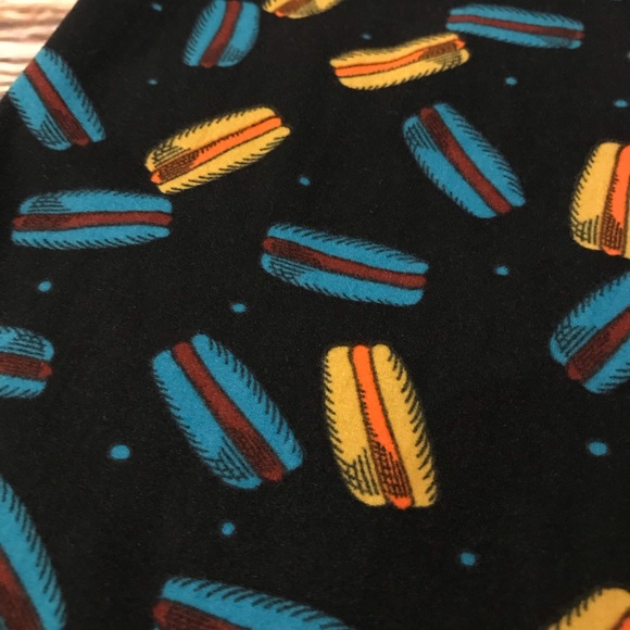 Lularoe TC Leggings Multicolor Print Macaroon - Picture 8 of 8